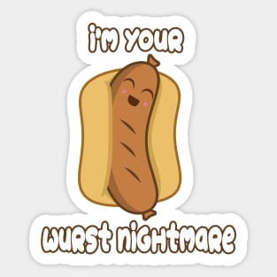 Wurst Nightmare Sticker